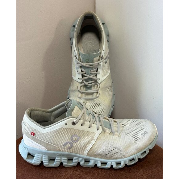 ON CLOUD WOMENS RUNNING SHOES SIZE 8 TEAL SPORT OUTDOOR TRAINING LIGHTWEIGHT - Picture 1 of 10